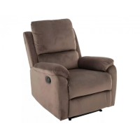 Кресло-реклайнер раскладное SPENCER 1 VELVET капучино BL.38 SPENCER1VCA Signal