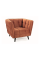 Кресло мягкое CASTELLO 1 VELVET циномон/венге BL.4215 CASTELLO1V4215 Signal