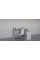 Стол письменный угловой TWIN K 120x60 Камень Серый Intarsio