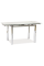 Стол обеденный раскладной GD-019 70Х100 (150) Белый / Хром GD019BX Signal