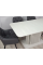 Раскладной стол обеденный CASANDRA S/A MAX 160(210)x90 шелковый камень / антрацит Intarsio