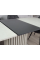 Раскладной стол обеденный CASANDRA S/A MAX 160(210)x90 шелковый камень / антрацит Intarsio