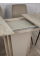 Стол кухонный раскладной AVALON_DL Дуб крафт серый / Латте 140(180)х80 Intarsio