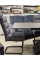 Стол обеденный раскладной WESTIN CERAMIC Бронзовый Ossido Bruno / Черный мат (160-240)X90 WESTINBROC160 Signal