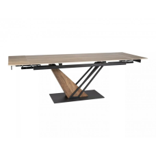 Стол обеденный раскладной GENESIS LEGNO 180(240)*90 дуб / черный / дуб GENESISD180 Signal