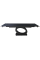 Стол OVIDIO CERAMIC 160(240)*90 черный мат/черный каркас Intarsio