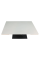 Стол FERNANDO CERAMIC 140(200)*90 бежевый/черный Intarsio