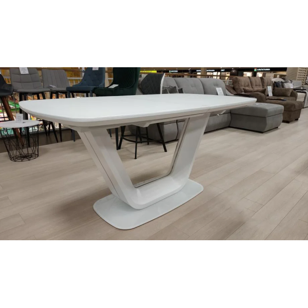 Стол обеденный раскладной Armani 160(220)X90 Белый ARMANIBB Signal