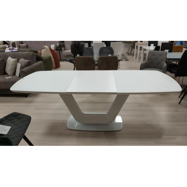 Стол обеденный раскладной Armani 160(220)X90 Белый ARMANIBB Signal