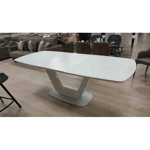 Стол обеденный раскладной Armani 160(220)X90 Белый ARMANIBB Signal