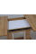 Стол обеденный раскладной обеденный Titan 140(180)x80 см Белая Аляска / Дуб Тахо Intarsio
