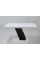 Стол обеденный Carvelo 140(180)x80 Белая Аляска / Черный Униколор Intarsio