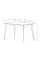 Стол обеденный Exen 120х80 см Серый Intarsio