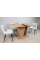 Стол кухонный раскладной FOREST D/A Дуб крафт золотой / Ателье темное 120(160)x80 Intarsio