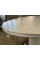 Стол обеденный раскладной SANREMO CERAMIC белый эффект мармура/белый глянец 140(180)X80 Intarsio