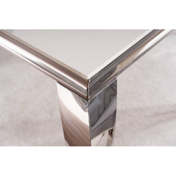 Стол обеденный PRINCE CERAMIC 180*90 белый CALACATTA/хром PRINCECBCH180 Signal