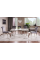 Стол обеденный PRINCE CERAMIC 150*90 белый CALACATTA/хром PRINCEBCH150 Signal