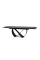 Стол обеденный раскладной INFINITY CERAMIC 160(240)*95 черный AZARIO BLACK/черный мат INFINITYCBC160 Signal