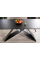 Стол обеденный раскладной WESTIN CERAMIC 160(240)*90 черный SAHARA NOIR/черный мат WESTINCCC160 Signal