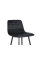 Полубарный стул MILA H-2 VELVET черный каркас / черный MILAH2VCC Signal
