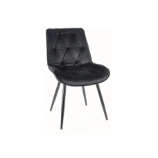 Стул кухонный CHERRY II VELVET черный каркас/черный BL.19 CHERRYIIVCC Signal