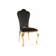 Кресло QUEEN VELVET золотая TAP. / Черный BLUVEL 19 QUEENVZCL Signal