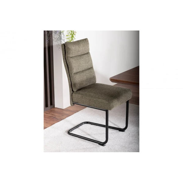 Кресло BERRY BREGO CHAIR Черный каркас / Оливковый77 BERRYBRCOL Signal