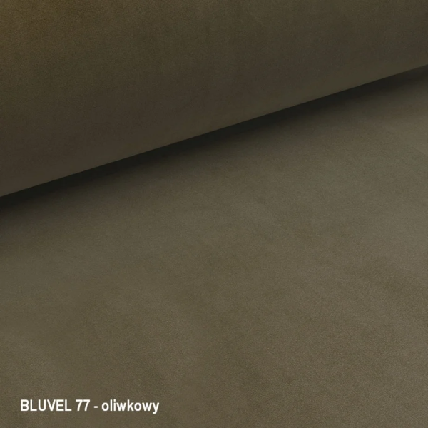 Кресло MANGO VELVET Черный / BLUEVEL Оливковый 77 MANGOVCOL Signal