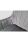 Стул кухонный SALVIA Черный каркас / Серый велюр с механизмом 180º Intarsio