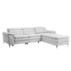 Кутовий диван "Доменіко" димчасто-сірий (R) Vetro Mebel