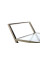 Сервірувальний стіл K-01 прозорий + срібло Vetro Mebel