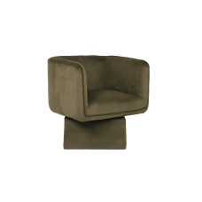 Поворотное кресло "Мириам" зеленый мох Vetro Mebel