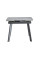 Керамический стол TM-80 вера грей + серый Vetro Mebel