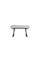 Керамічний стіл Олімпія ТМL-985 ребекка грей + чорний Vetro Mebel