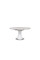 Керамический стол TML-851 белый мрамор + белый Vetro Mebel
