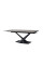 Керамічний стіл TML-897 гріджіо латте + чорний Vetro Mebel