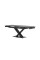 Керамический стол TML-817 чёрный оникс + черный Vetro Mebel