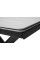 Керамический стол TML-809 айс грей + черный Vetro Mebel