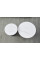 Комплект журнальных столов CT-40 Рокко белый мрамор + чёрный Vetro Mebel