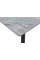 Обідній керамічний стіл TM-100 калакатта грей + чорний Vetro Mebel