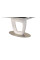 Керамический стол TML-825 белый мрамор Vetro Mebel