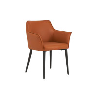 Стул M-90 терракотовый + черный Vetro Mebel
