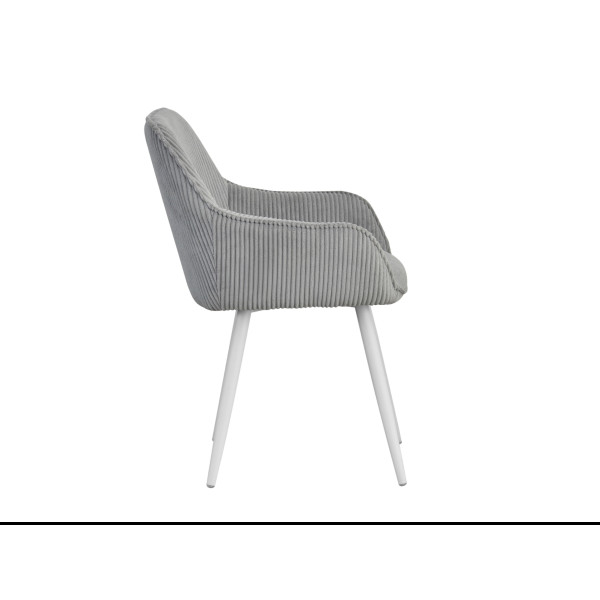 Стул M-240 седой + белый Vetro Mebel