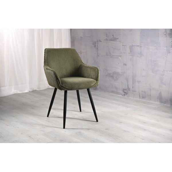 Стул M-240 игуана + черный Vetro Mebel
