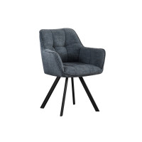 Стул M-235 графит+черный Vetro Mebel