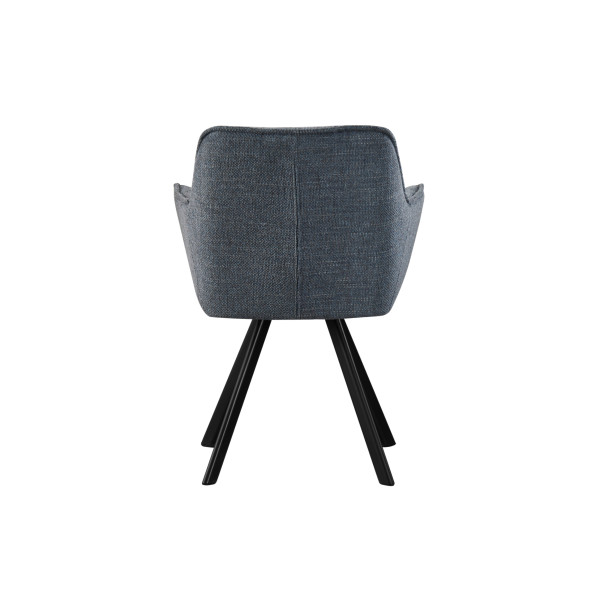 Стул M-235 графит+черный Vetro Mebel