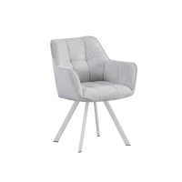 Стул M-235 снежно-белый + белый Vetro Mebel