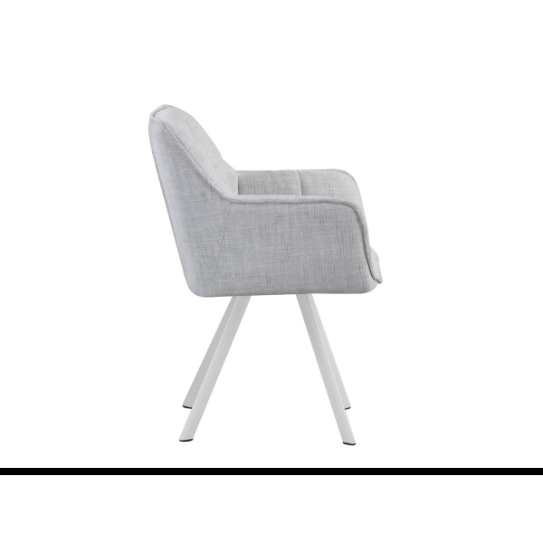 Стул M-235 снежно-белый + белый Vetro Mebel