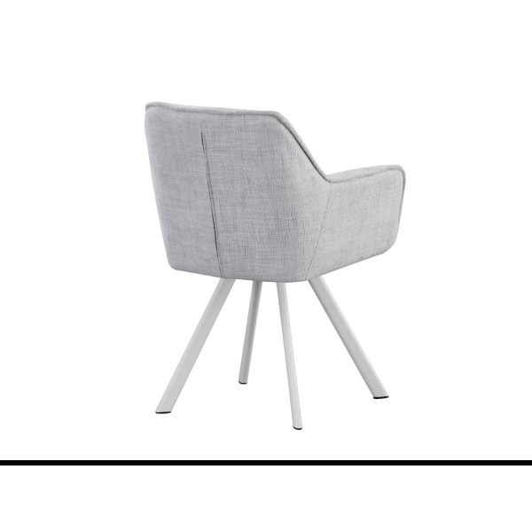 Стул M-235 снежно-белый + белый Vetro Mebel