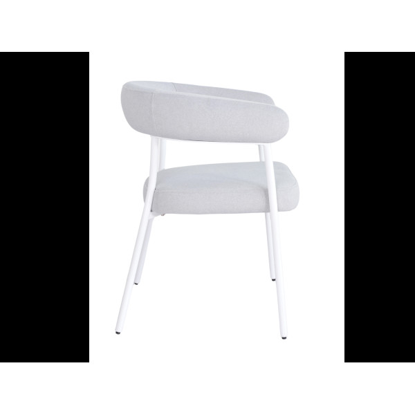 Стул M-230 устричный + белый Vetro Mebel
